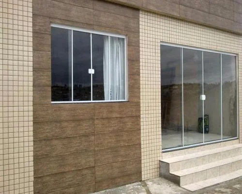 Portas e janelas em vidro temperado