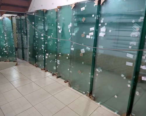 Vidro temperado de alta resistência para portas e janelas